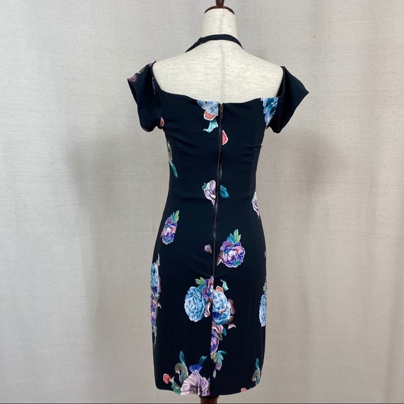 Bebe Off Shoulder Floral Dress - Picture 8 of 13